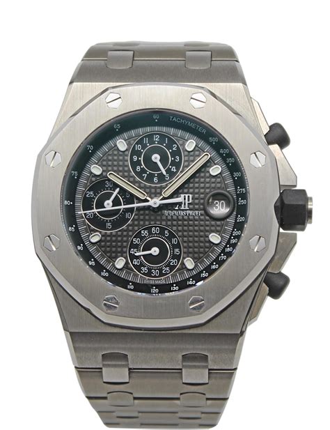 audemars piguet titanio crono|Audemars Piguet Royal Oak Titanium .